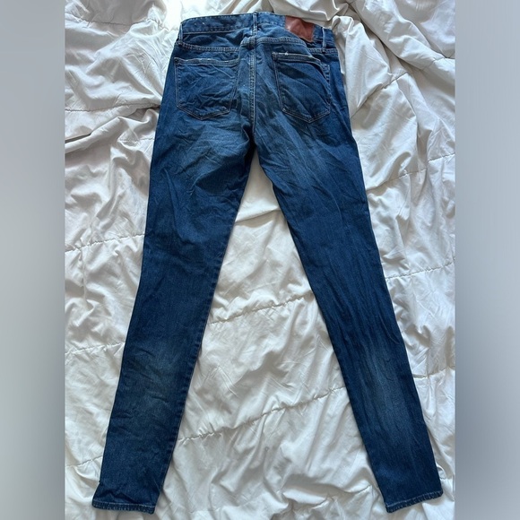 Madewell Skinny Low Jeans in medium dark wash - 25 x 32 - Picture 2 of 7